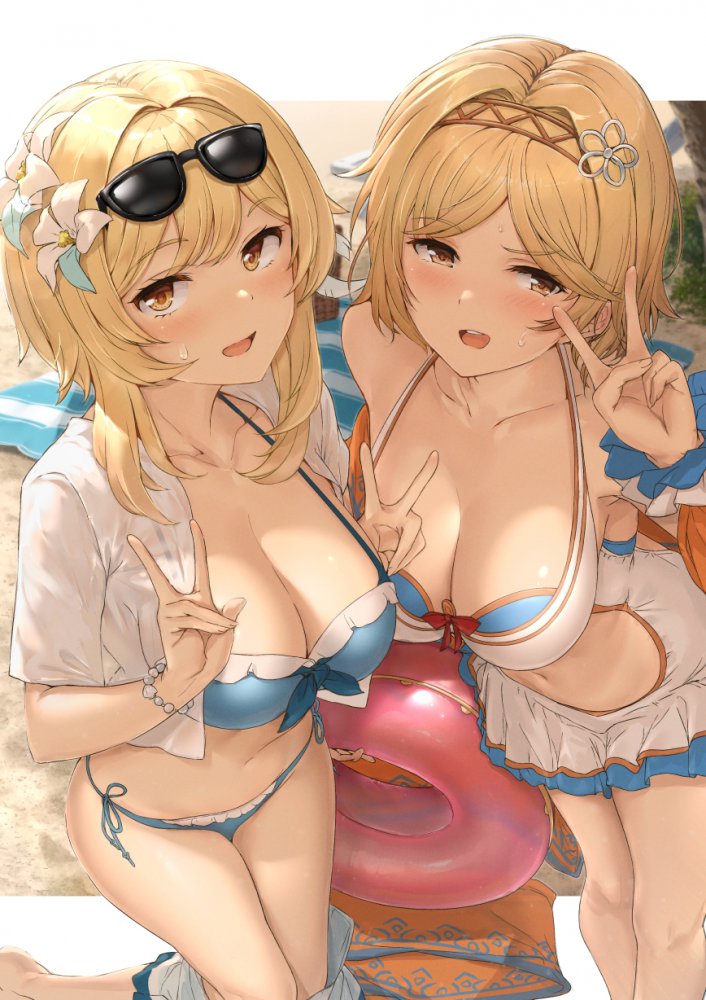 【二次】水着女子画像　その５３